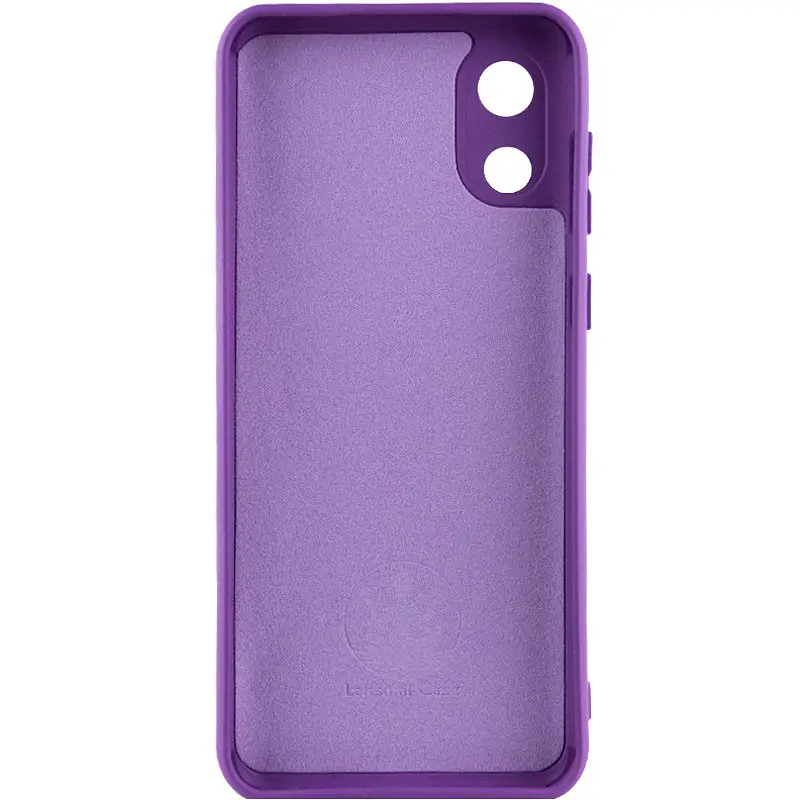 Чохол Silicone Cover Lakshmi Full Camera (A) для Samsung Galaxy A03 Core Фіолетовий / Purple - фото 2