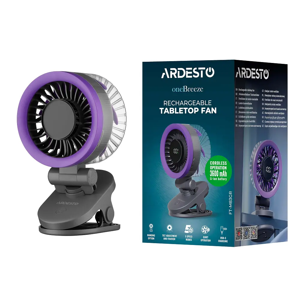 Вентилятор ARDESTO FT-M83GR - фото 11