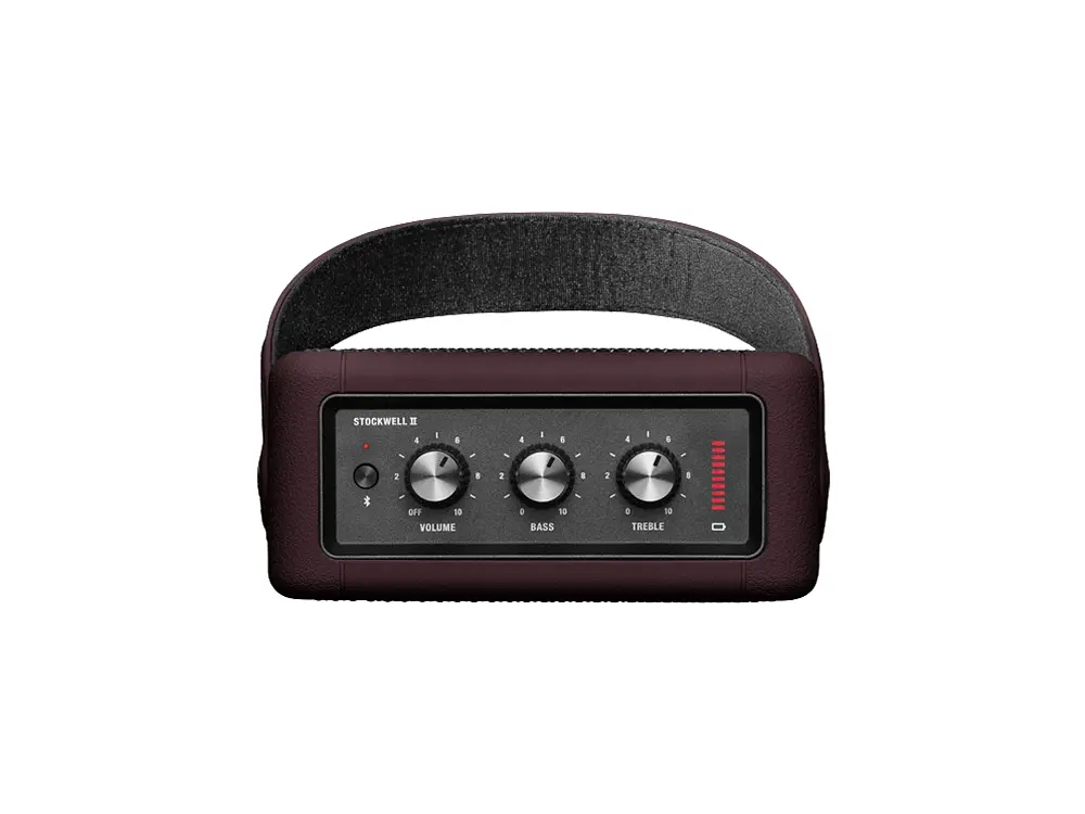 Портативна колонка Marshall Stockwell II Burgundy 20W Original (1005231) - фото 3