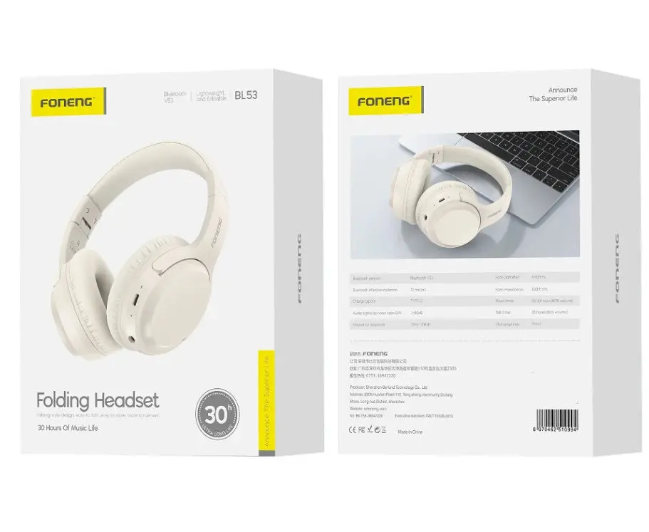 Навушники Foneng Neckband Sport (BL53-BG) - фото 2