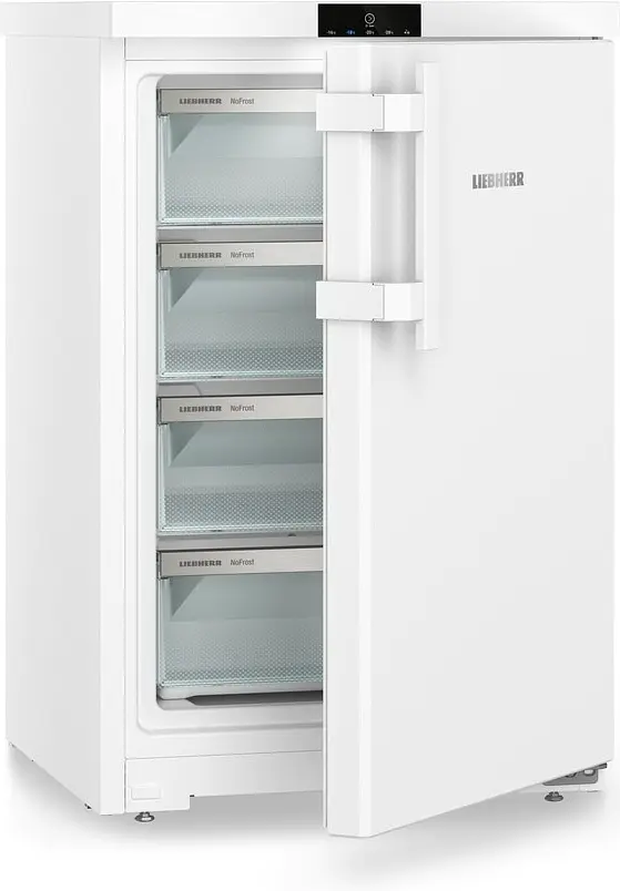 Liebherr Морозильна камера, 85x55x60.7, 86л, 1дв., A+, NF, білий - фото 5