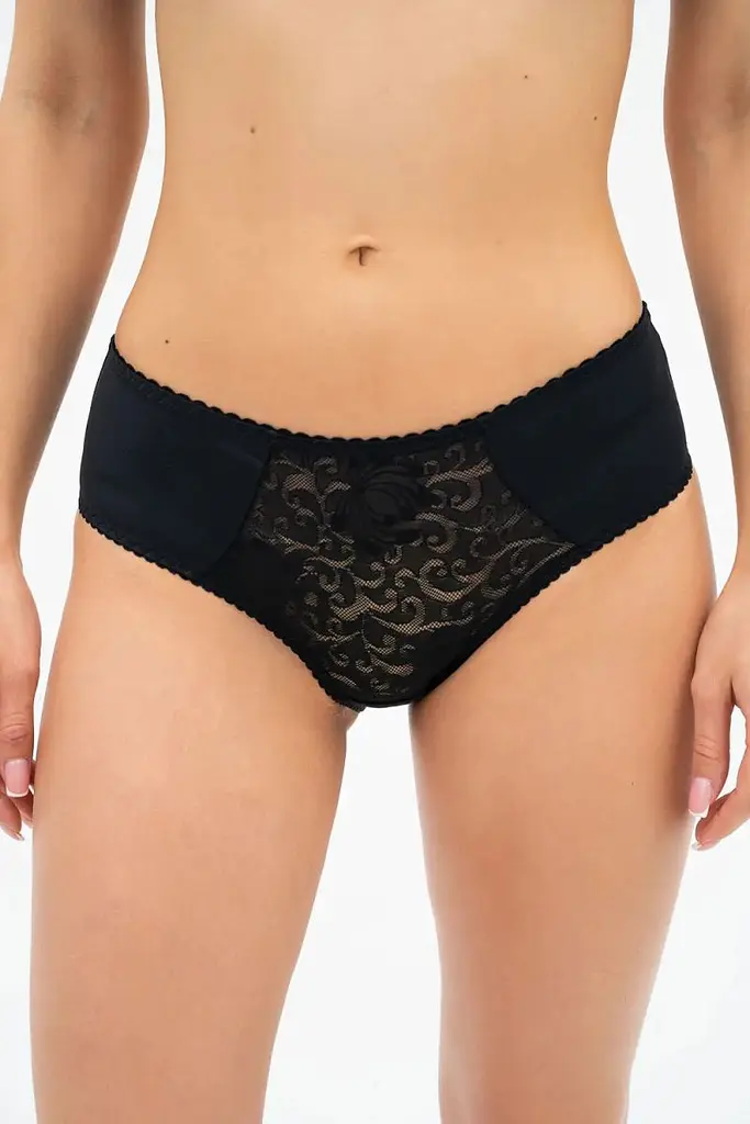 Трусики жіночі бікіні ALESSIA 007 31 02 Effetto Lingerie чорні 40/M - фото 3