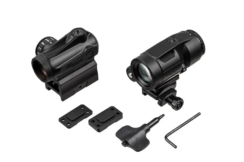 Комплект Sig Optics колiматор ROMEO-MSR Gen II 2 MOA і магніфер JULIET3-MICRO 3X22MM - фото 5