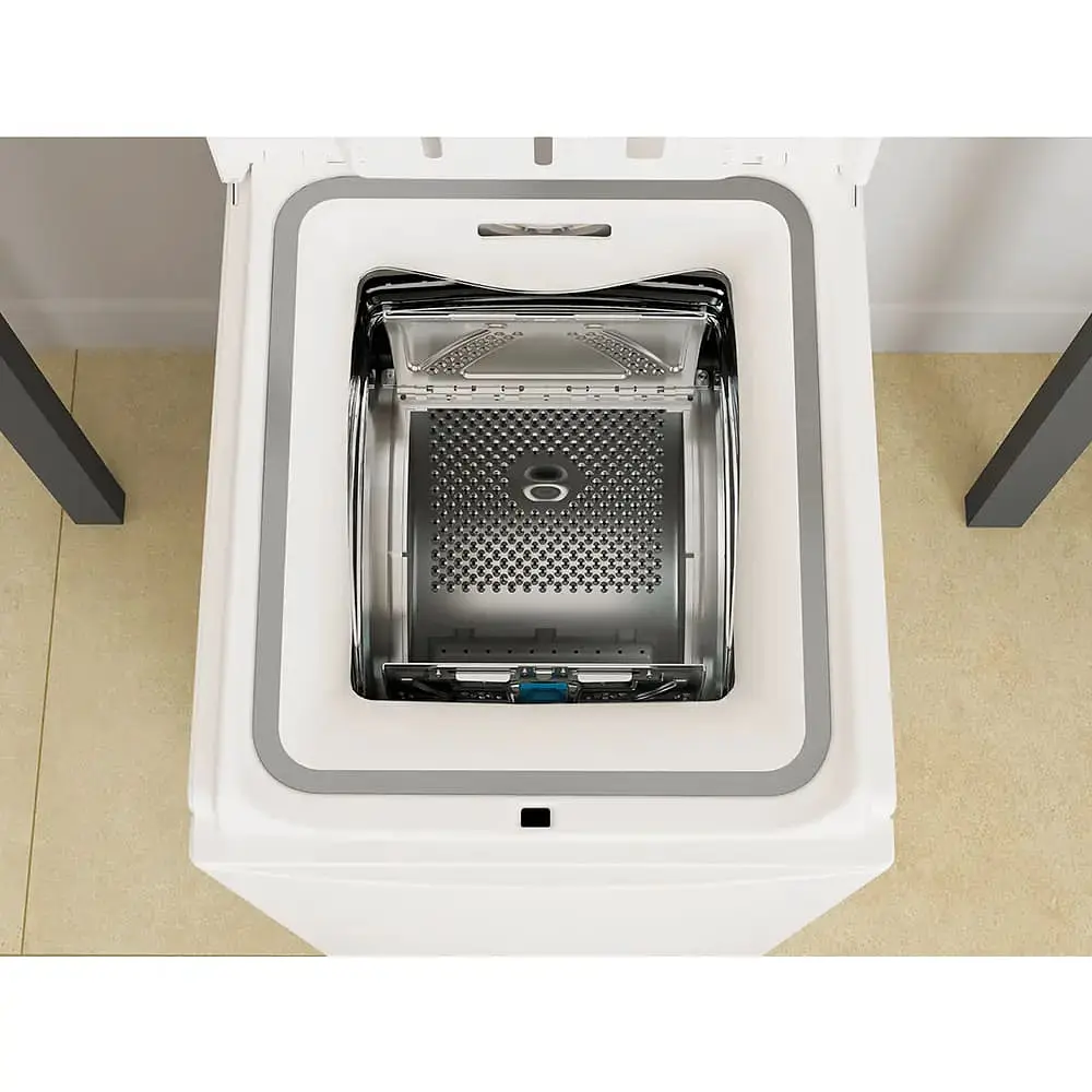 Whirlpool Пральна машина Whirlpool вертикальна, 6,5 кг, 1200, С, 60см, дисплей, інвертор, білий - фото 9