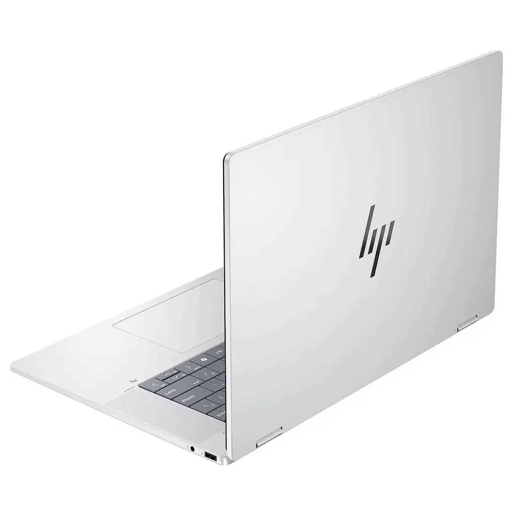Ноутбук HP OmniBook X Flip 16 16-AS0276NG (16 2.8K OLED Touch 120 Hz, Intel Core Ultra 7 258V, 32 GB, 1 TB, Intel Arc Graphics 140V, W11H) Glacier Silver (C15ZZ) - фото 8