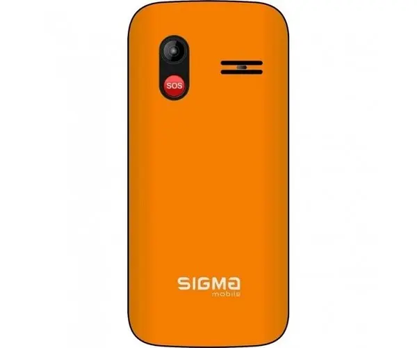 Телефон Sigma Mobile Comfort 50 HIT 2020 помаранчевий (4827798120934) - фото 2