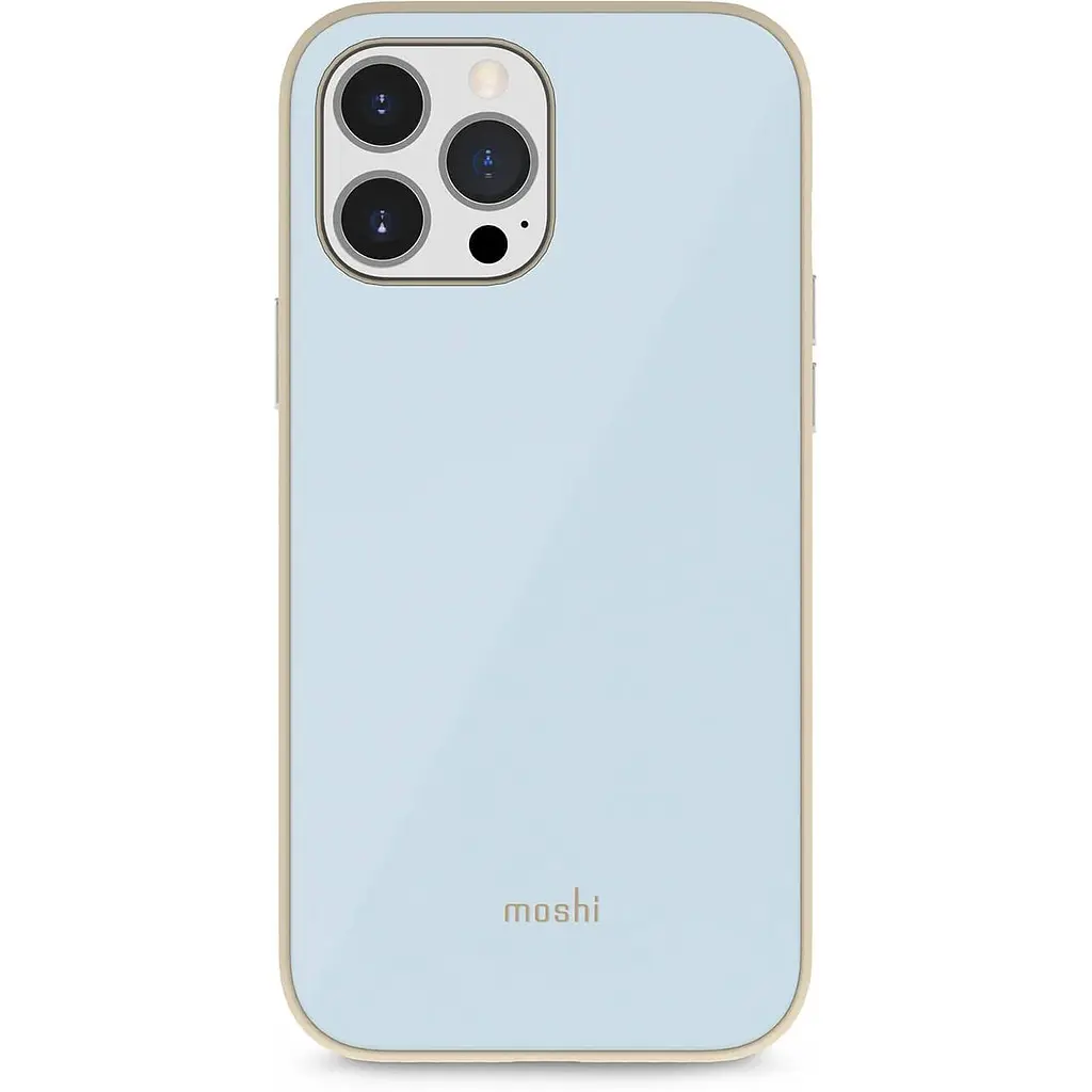 Чехол-накладка Moshi iGlaze Slim Hardshell Case Adriatic Blue для iPhone 13 Pro Max (99MO132523) - фото 2