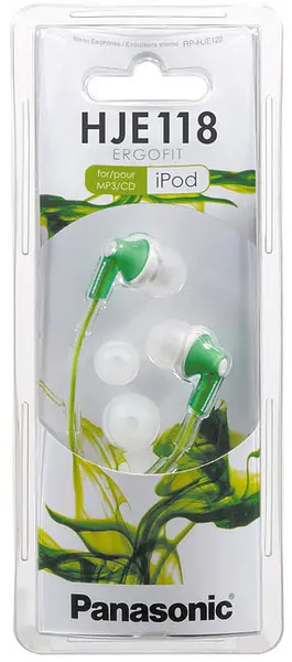 Навушники Panasonic RP-HJE118GU-G - фото 4