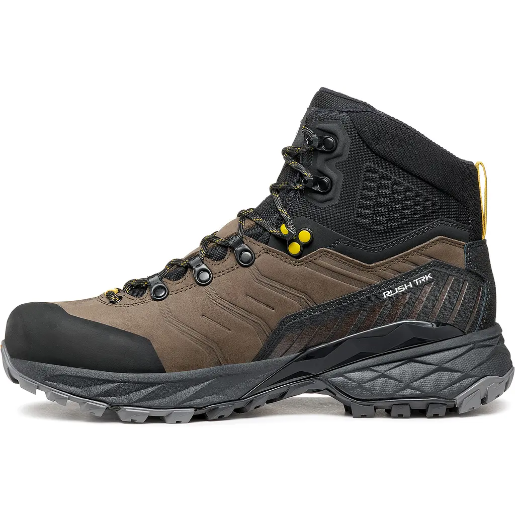 Ботинки мужские Scarpa Rush TRK Pro GTX 42 Черный-Коричневый - фото 4
