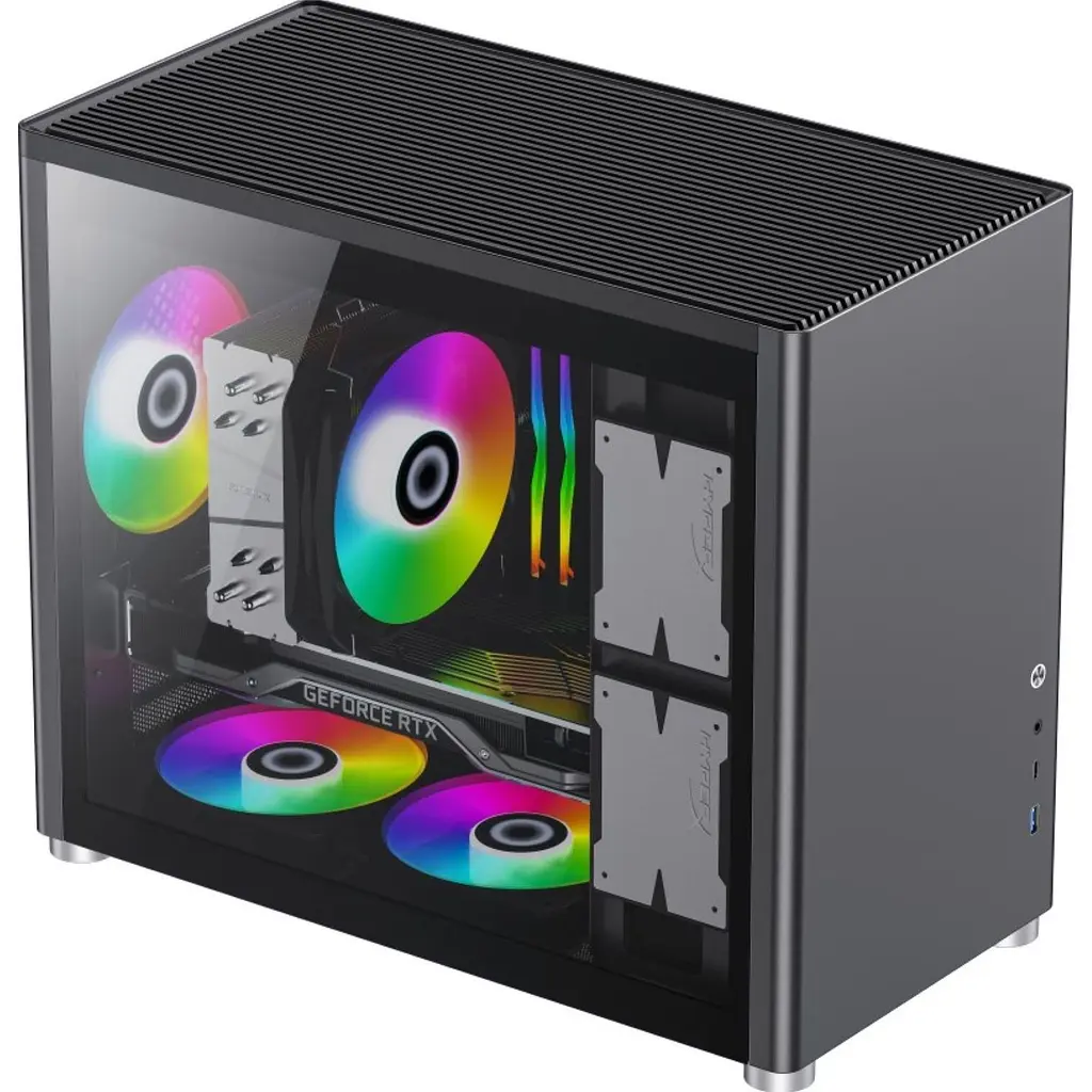 Корпус GameMax Spark Black [166172] - фото 9