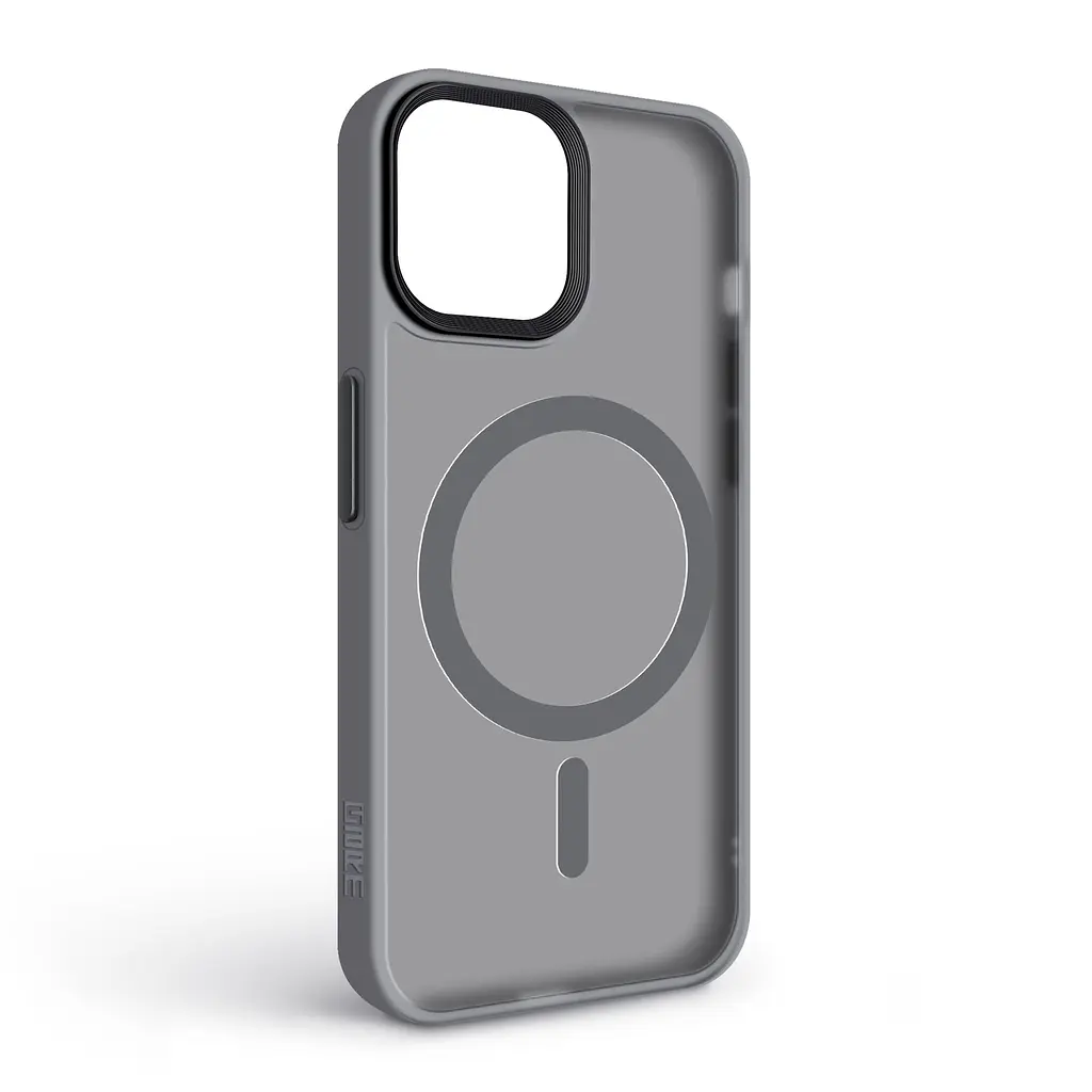 Чехол для Apple iPhone 14, Uniq MagCase, серый, противоударный, панель-накладка с магсейф, ударопрочный TPU+PC, с магнитом MagSafe, поддержка полноценной беспроводной зарядки, ArmorStandart (ARM75280) - фото 2
