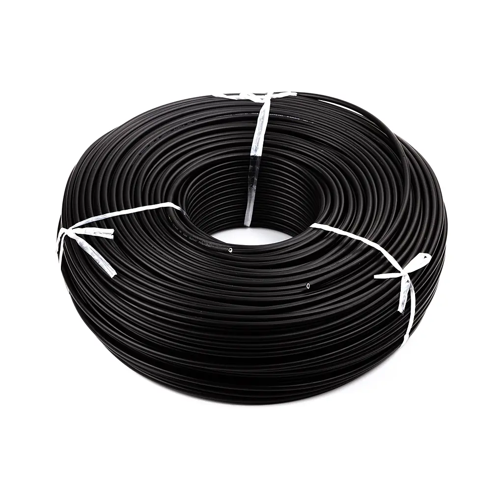Кабель силовий PV 6 мм, бух/100м, black HiSmart (NV820627)