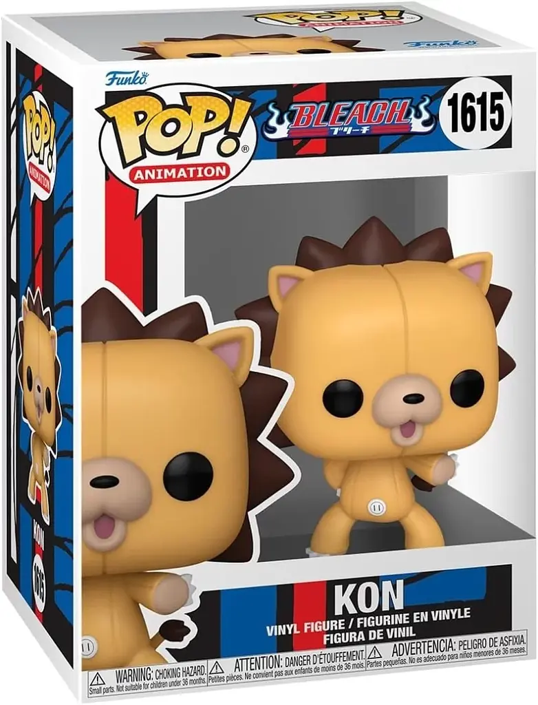 Коллекционная фигурка Funko Pop Фанко Поп  Блич Кон Bleach Kon 10 см FP B K 1615 - фото 2