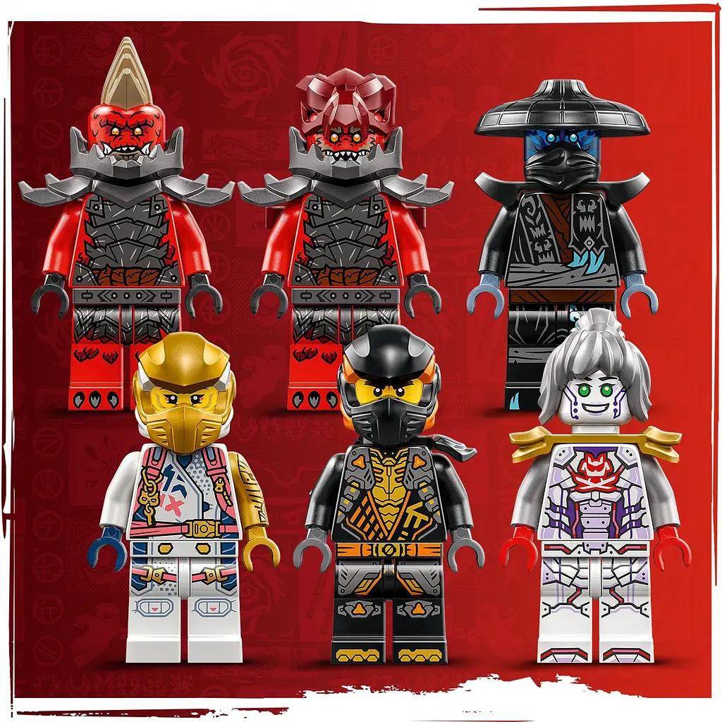 Конструктор LEGO Ninjago Ультраобъединительный робот Зейна 1187 деталей (71834) - фото 4
