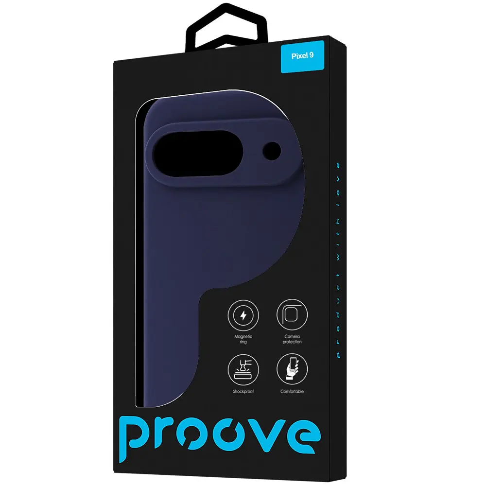 Чохол Proove Silicone Case with Magnetic Ring Google Pixel 9 - фото 3