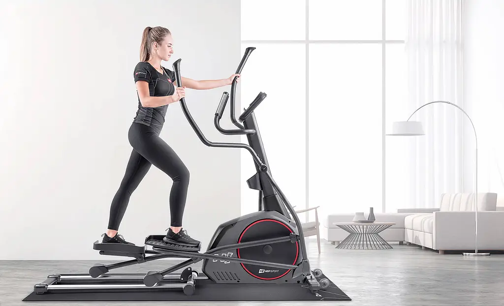 Орбітрек електромагнітний Hop-Sport HS-095CF Prizm сірий - фото 5