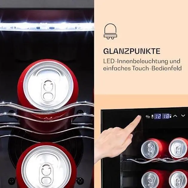 Винный холодильник Klarstein Bovella 27 Duo+ 74 л (10035697) - фото 3