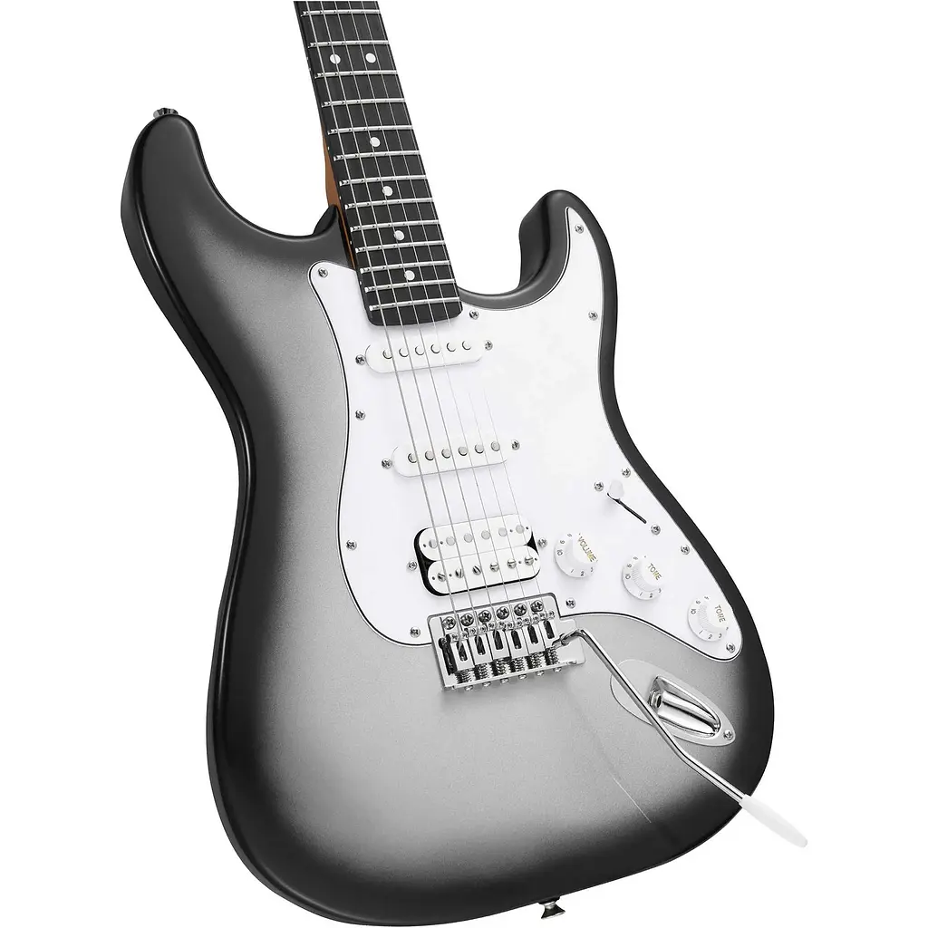 Електрогітара Mooer MSC12 Pro Iron Silver (162685) - фото 4