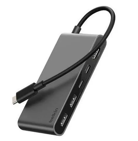 USB-Хаб Belkin USB-C 5в1 Multiport Dock (AVC022HQSGY) - фото 2