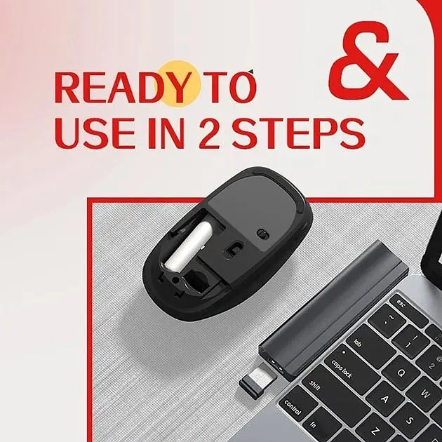 Комплект клавиатура и мышь MiiiW POP B1040 Black [MW23PB01] [112763] - фото 4