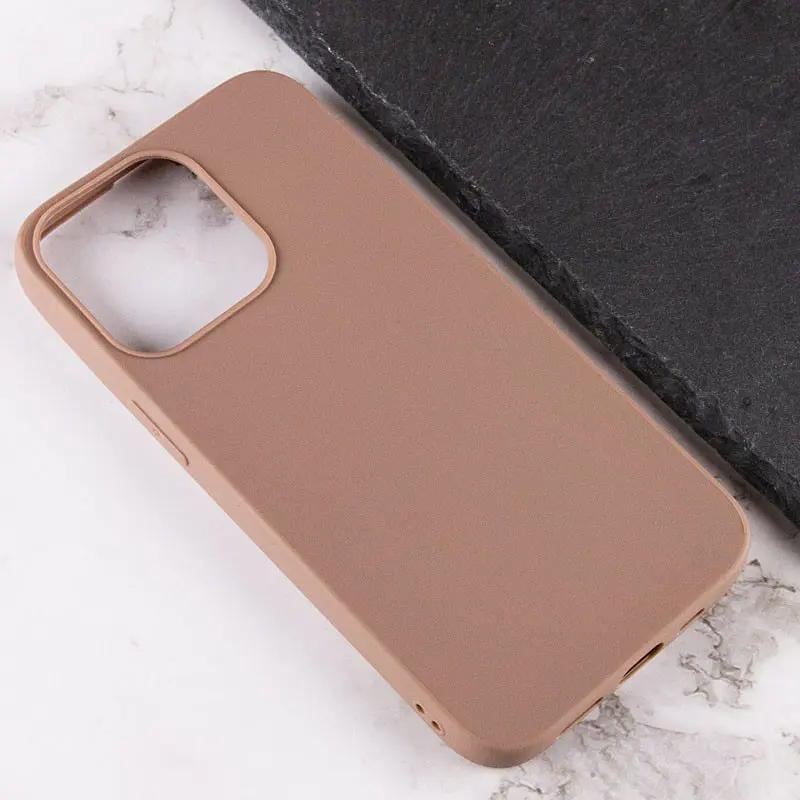 Силіконовий чохол Candy для Apple iPhone 13 Pro (6.1) Коричневий - фото 3