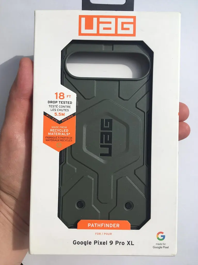 Оригінальний протиударний чохол для Google Pixel 9 Pro XL UAG Pathfinder Olive 614452117272 - фото 2