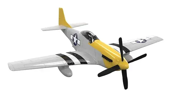 Конструктор Airfix самолет Mustang P-51D Quickbuild многоцветный J6016 - фото 2