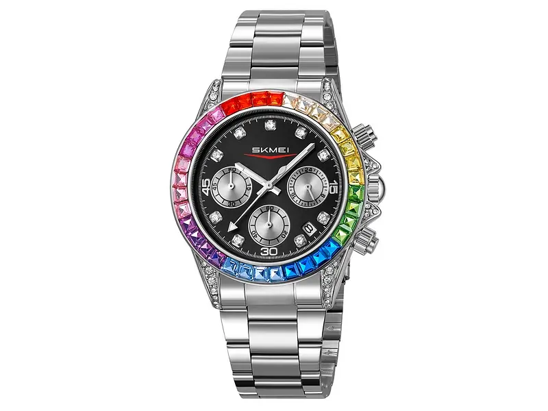 Жіночий наручний годинник 2352SIBK Silver-Black Skmei acs0029976 - фото 2