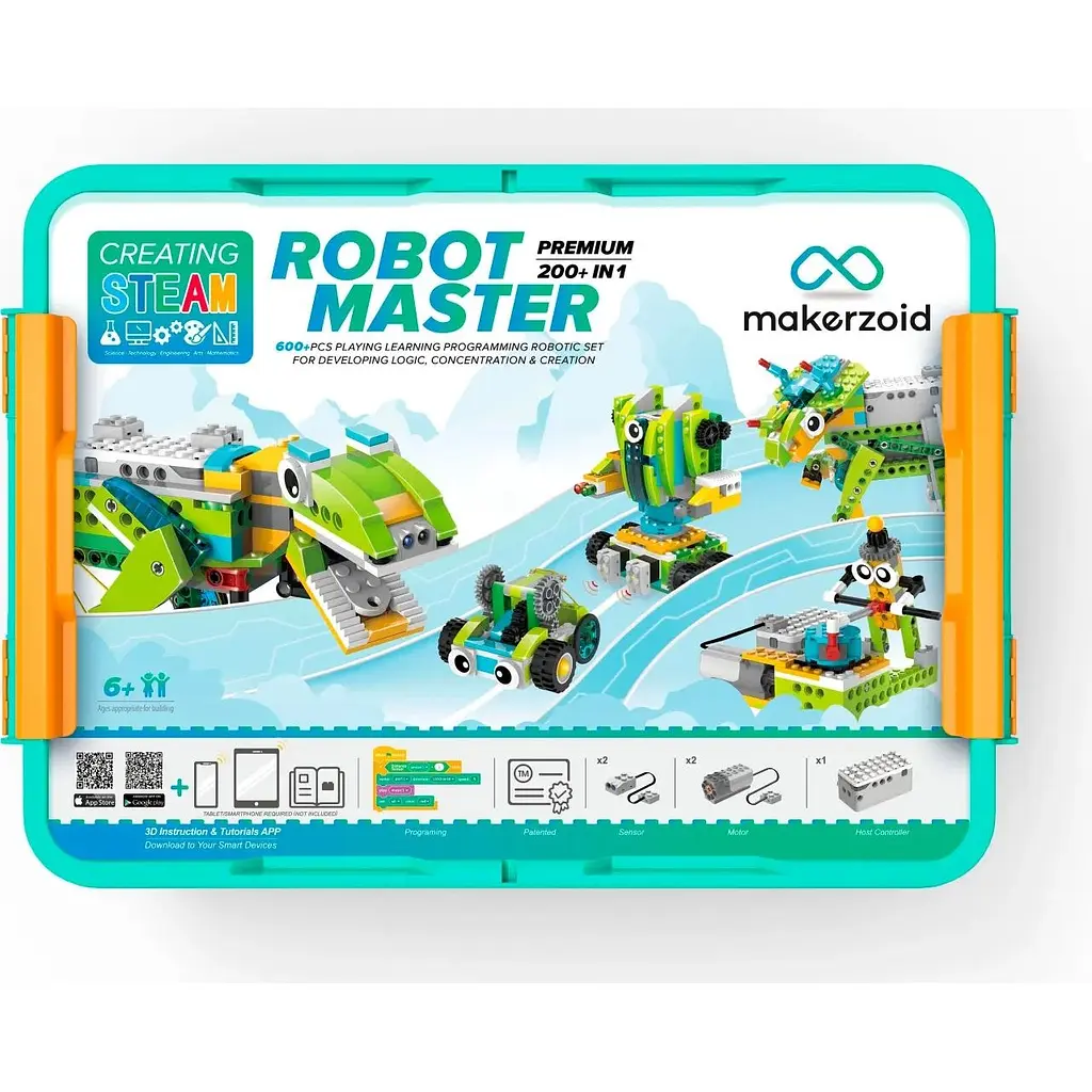 Конструктор Makerzoid Robot Master Premium (MKZ-RM-PM) [86640] - фото 2