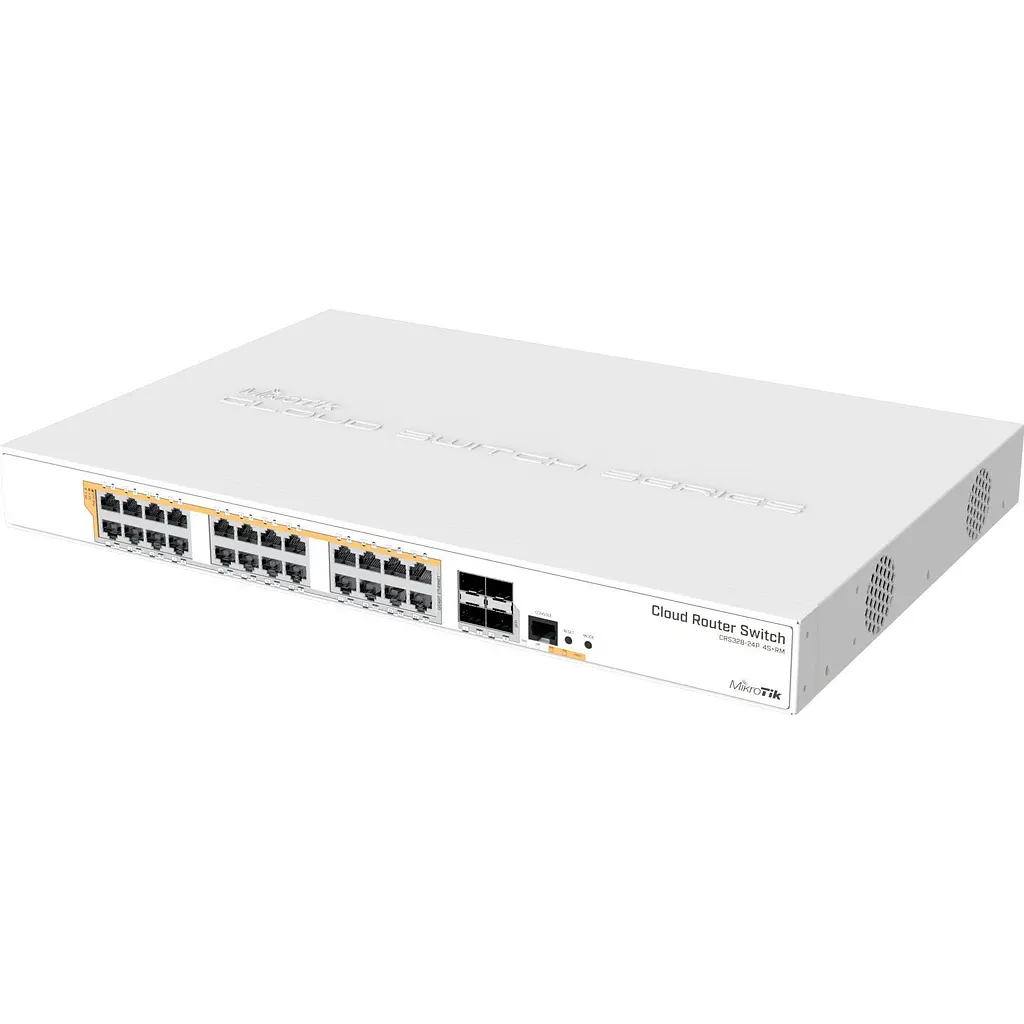 Комутатор Mikrotik CRS328-24P-4S+RM [91598] - фото 2