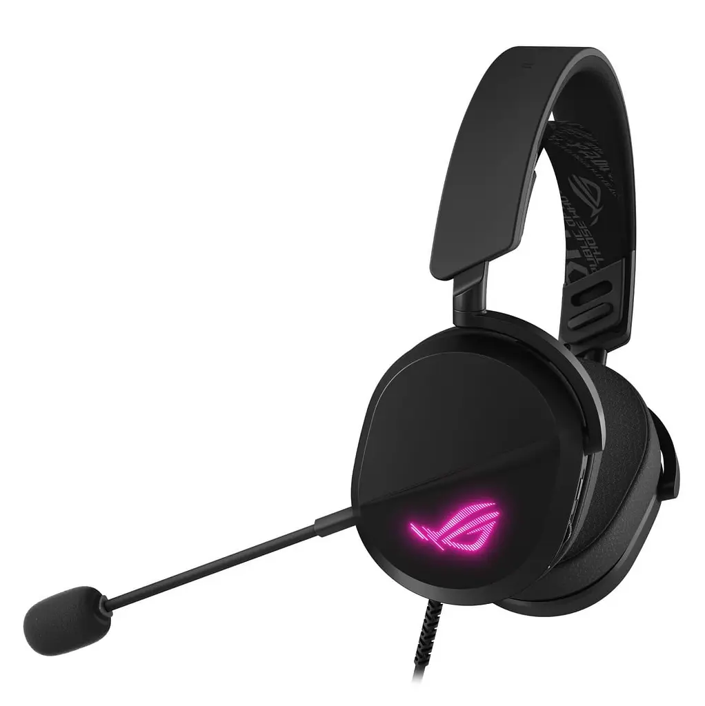 Ігрова гарнітура ASUS ROG Pelta Core USB-C RGB Black (90YH04E0-BHUA00) - фото 6