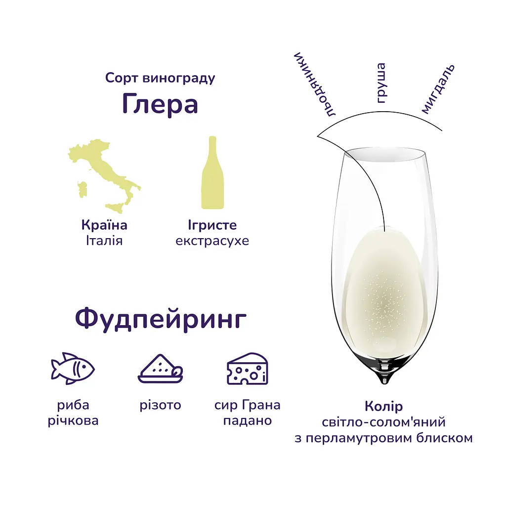 Вино ігристе Canti Prosecco Millesimato, біле, екстра-сухе, 11,5%, 0,75 л - фото 2