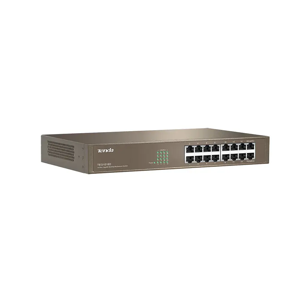 Комутатор Tenda TEG1016D - фото 3