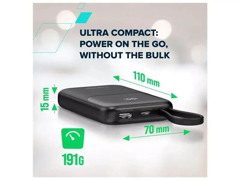 Зовнішній акумулятор (Power Bank) Canyon OnPower 101 10000mAh 22.5W Purple (CNS-CPB101PU) - фото 7