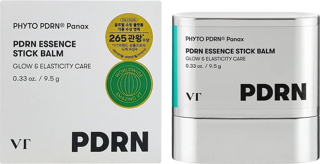 Багато-функціональний бальзам-есенція в стіку з PDRN 9.5 г VT Cosmetics PDRN Essence Stick Balm - фото 2