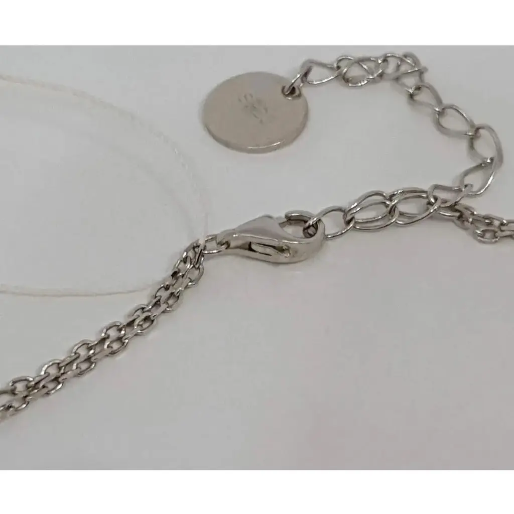 Серебряное колье Диама с фианитами. Артикул 51011116833 - фото 2