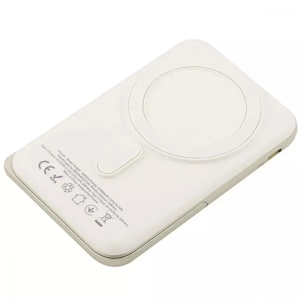 Універсальна мобільна батарея Proove Knight 20W 10000mAh Beige (PBGI20012214) - фото 2
