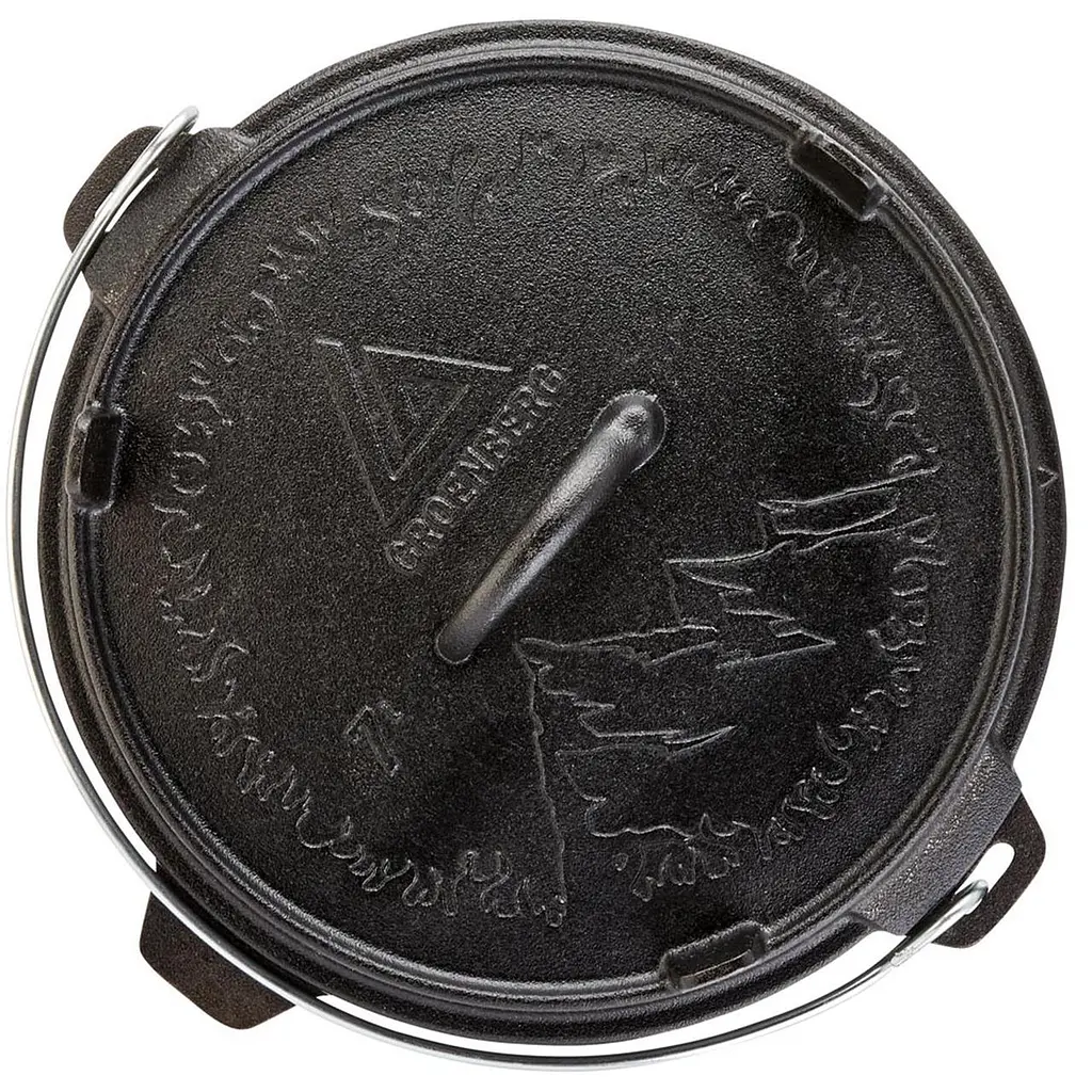 Казан з кришкою Groenberg Askja Pot 30 cm / 7 L Black (266017) - фото 4