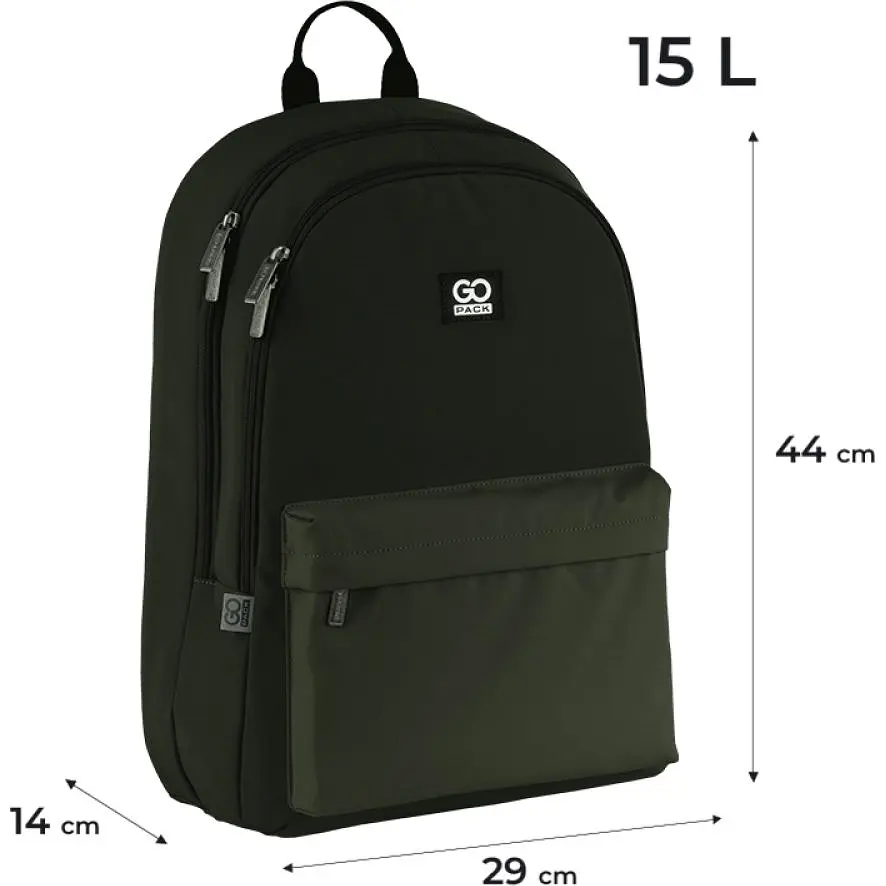 Рюкзак GoPack Education Teens 140 хакі (GO25-140L-4) - фото 3