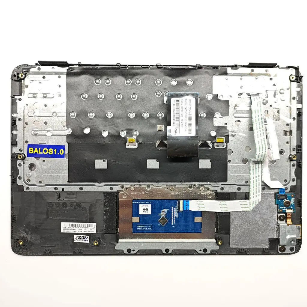 Топкейс с клавиатурой и тачпадом для ноутбука HP ProBook x360 11 G3 EE (6070B1454901 REV:1,0) Б/у - фото 2