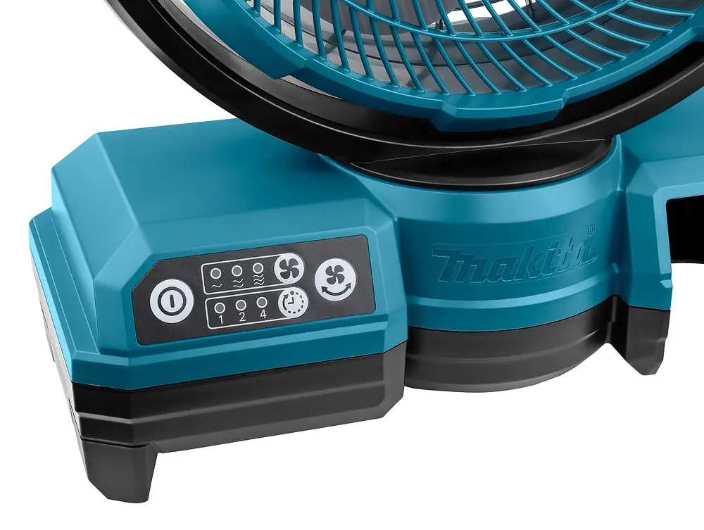 Вентилятор акумуляторний Makita DCF203Z (235 мм, 2-3.1 м/с, LXT, AC, без акумуляторів та зарядного пристрою) - фото 5