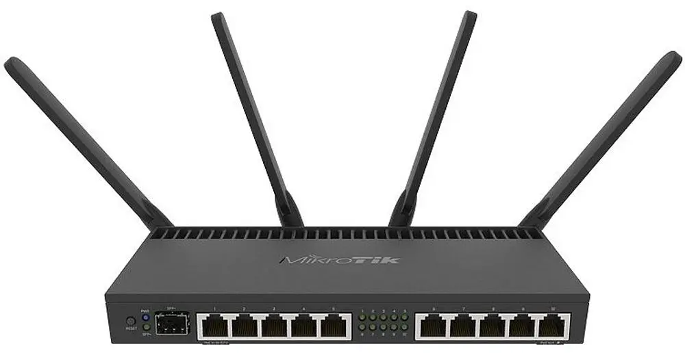 Маршрутизатор Mikrotik RB4011iGS+5HacQ2HnD-IN+L5-10xGigabit port router with a Quad-core 1.4Ghz C (RB4011iGS+5HacQ2HnD-IN) - фото 4