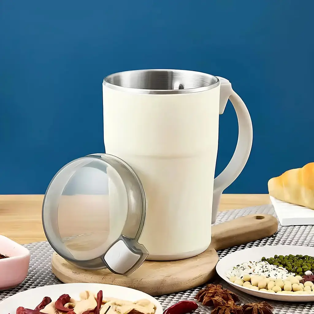 Электрическая кофемолка ​​​​​​​Sokany SK-04024 для дома  300Вт роторный измельчитель кофейных зерен Белый - фото 9