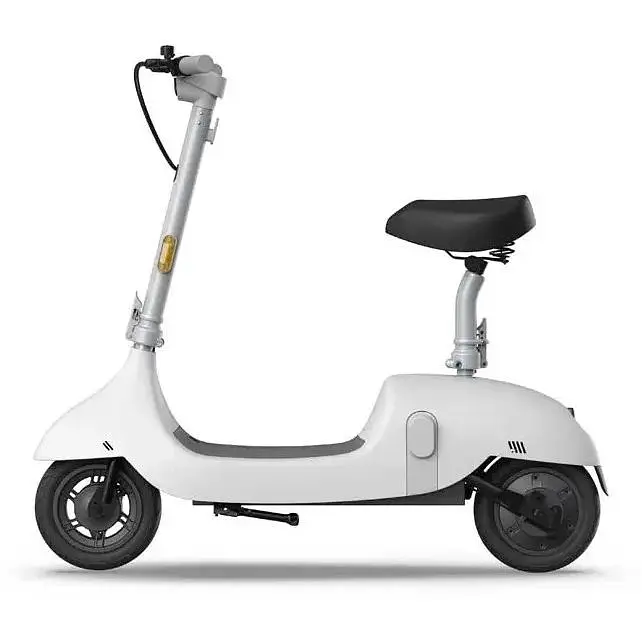 Електросамокат OKAI Ceetle PRO EA10C міський із сидінням складаний 900W батарея 10.4Ah пробіг до 55 км NFC App до 100 кг White - фото 5