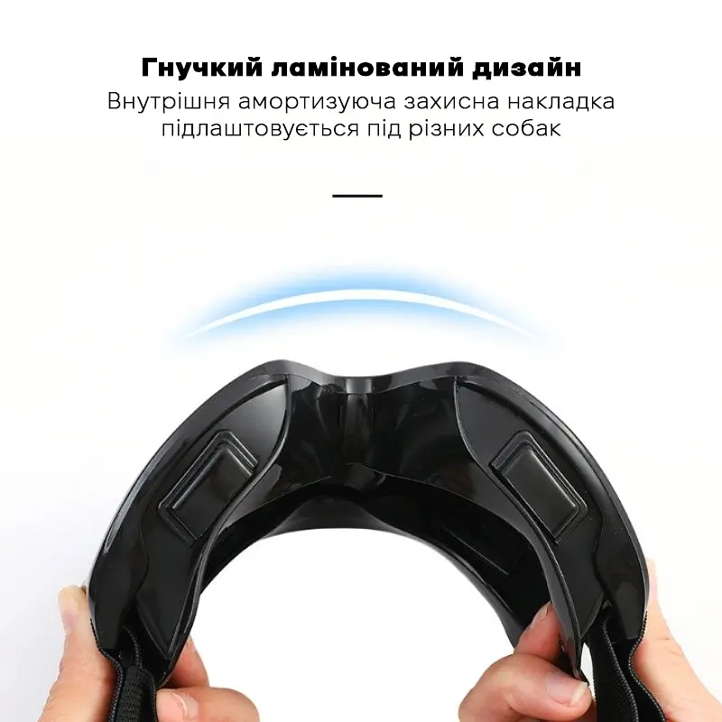 Окуляри для собак Dog Goggles з УФ-захистом, водонепроникні, регульовані, різнобарвний - фото 5