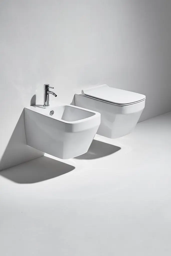 Унітаз підвісний Simas Baden Baden BB 18 з кришкою soft-close BB18-F87(85)-BB004, Білий - фото 2