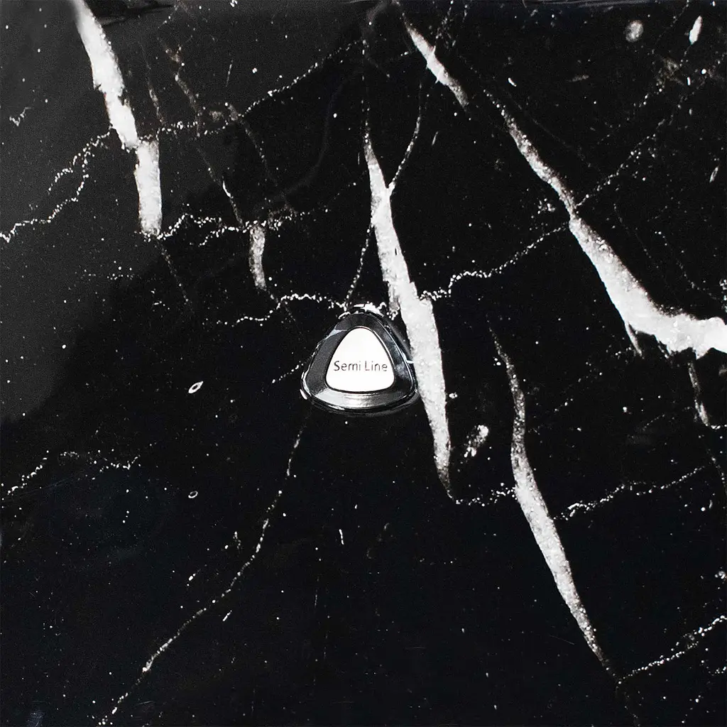 Валіза мала для ручної поклажі Semi Line 20 дюймів (S) дюймів (S) Polycarbonate/ABS-Plastic Black Marble (T5730-1) - фото 8