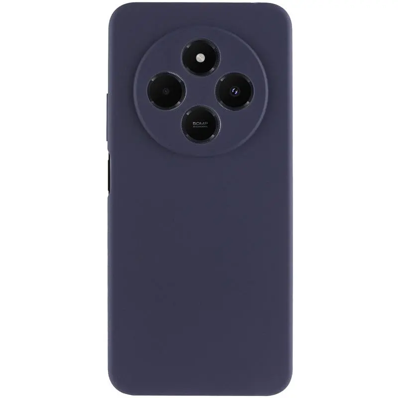 Чохол Silicone Cover Ummi Lakshmi Full Camera (AA) для Xiaomi Redmi 14C / Poco C75 Синій / Midnight Blue - фото 2
