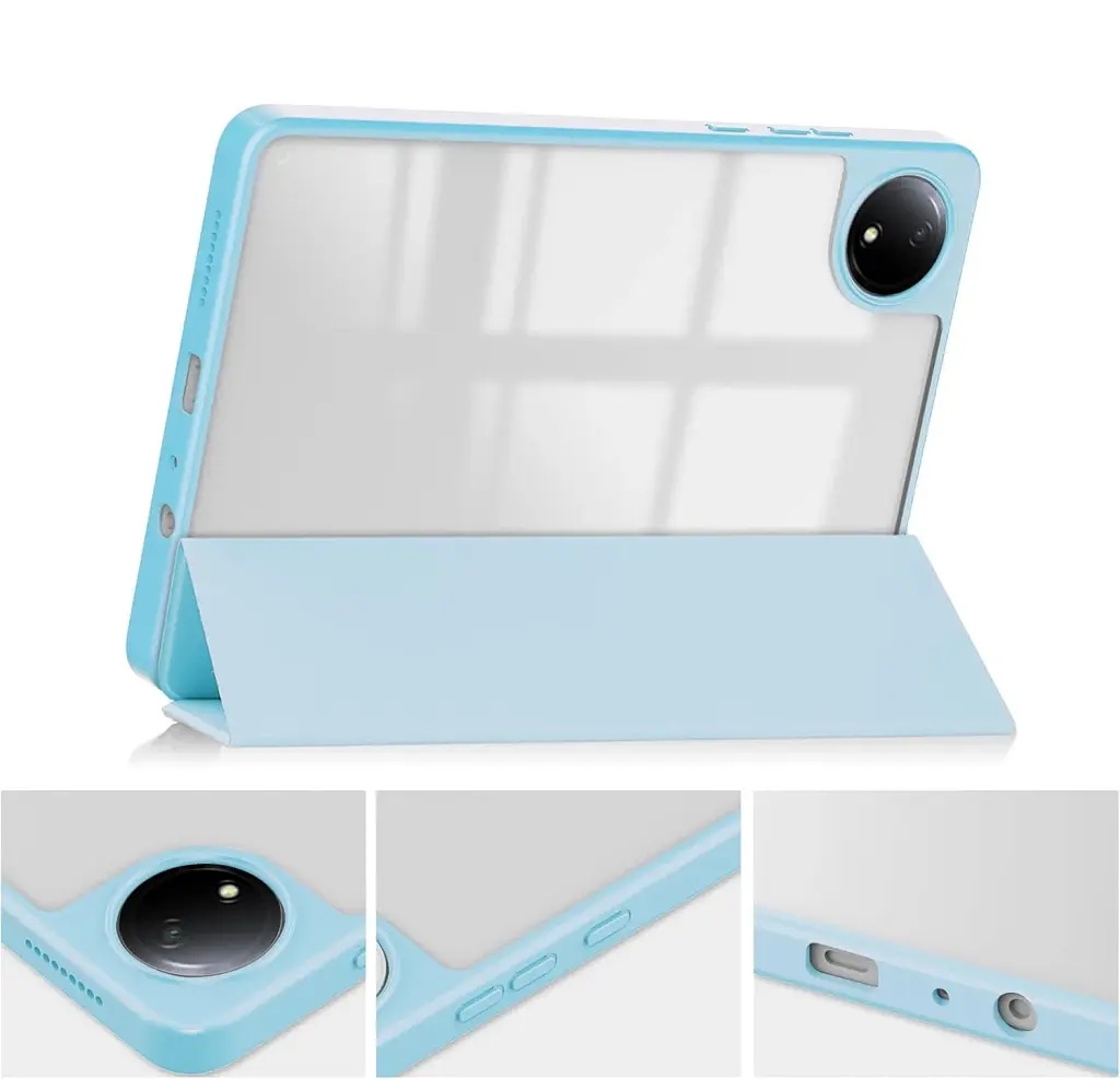 Чохол до планшета BeCover Soft Edge TPU Xiaomi Redmi Pad SE 8.7" Light Blue (712569) - фото 2