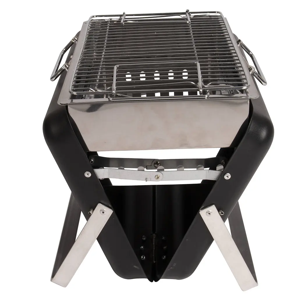 Гриль вугільний Bo-Camp Irvin Black/Silver (8108380), Сріблястий - фото 4
